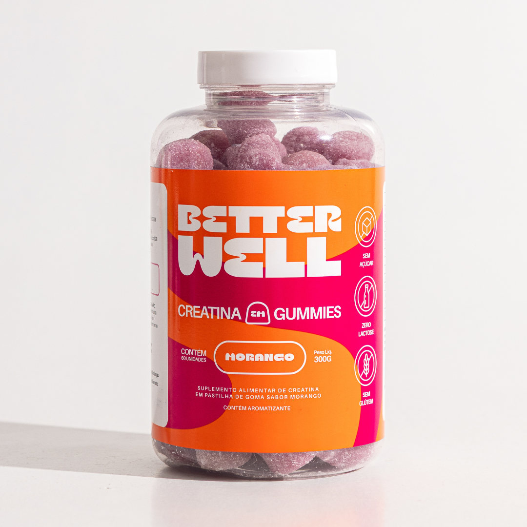 Creatina em Gummies - Morango