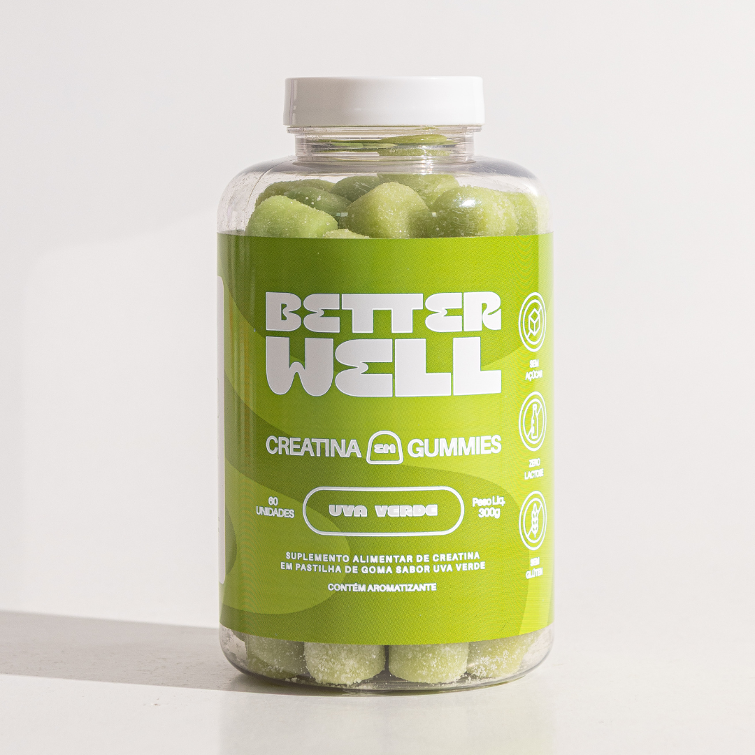 Creatina em Gummies - Uva Verde