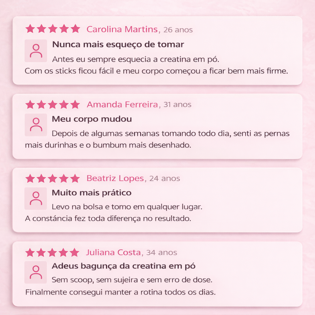 Creatina em Sticks - Pink Lemonade