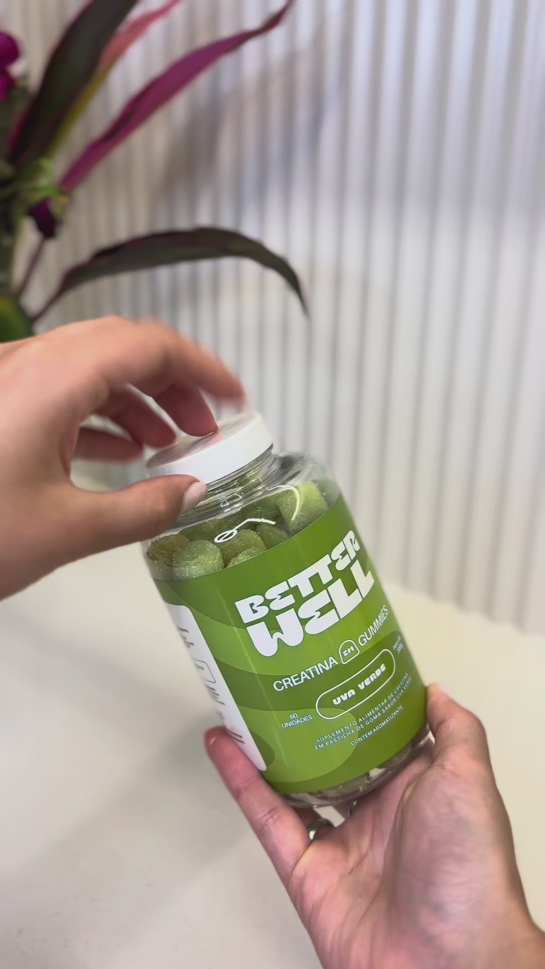Creatina em Gummies - Sabor Uva Verde 2